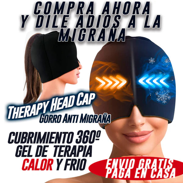 THERAPY HEAD CAP™  MASCARA MIGRAÑA